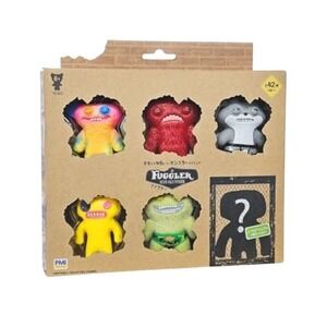 Fuggler Funny Ugly Monster Collectible Figures Toy Set 6 Piece